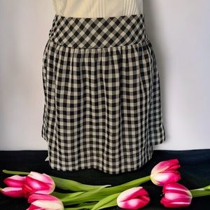 GAP Gingham Mini Skirt Size 10